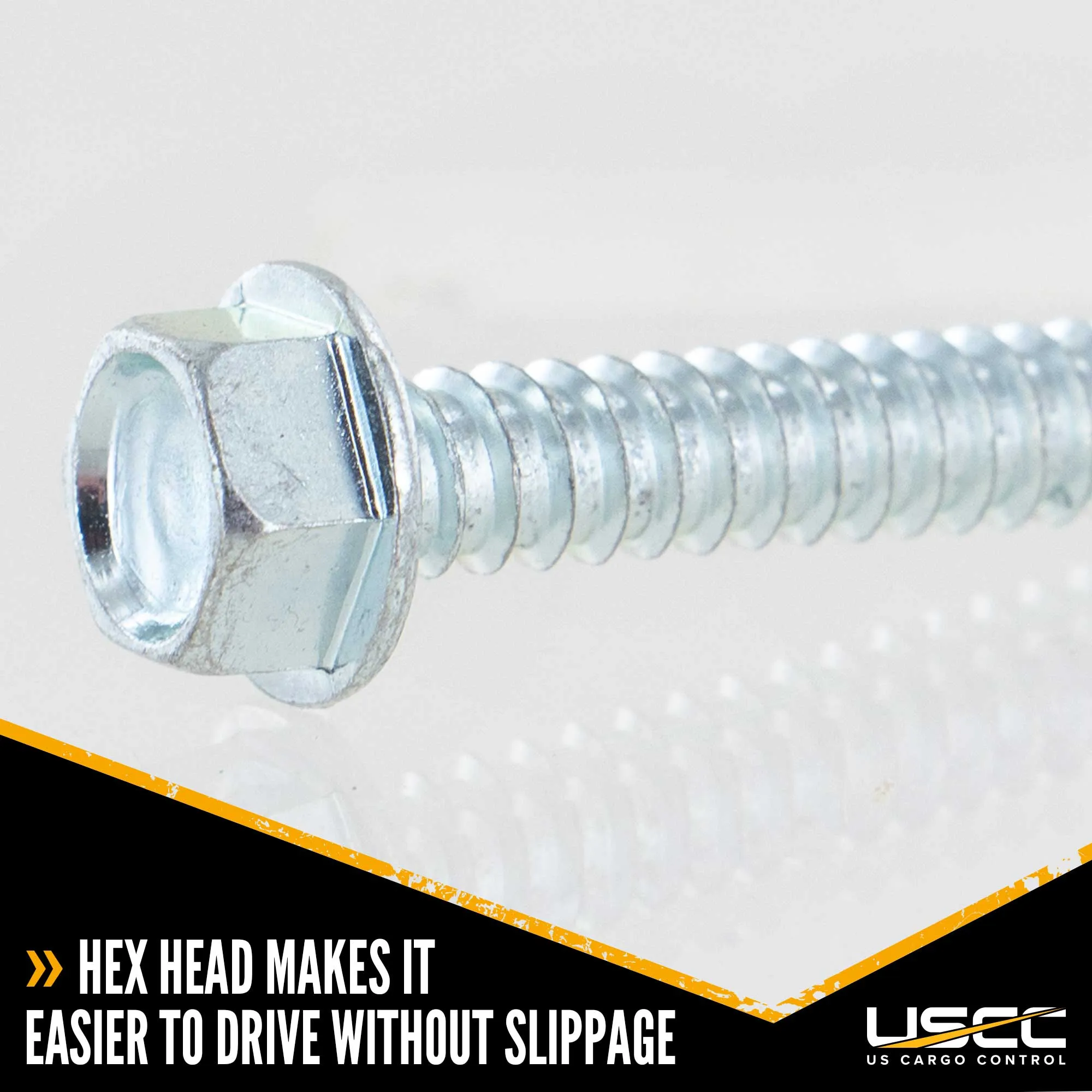 2" E-Track Hex Screw Pack w/ Self Drilling Tip (10 pk)