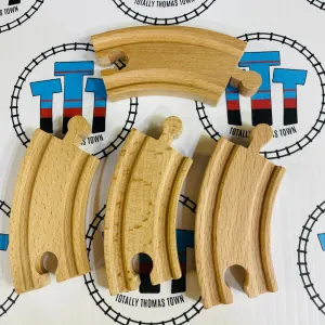 3.5" Curved Track 4 Pieces - Other Brand