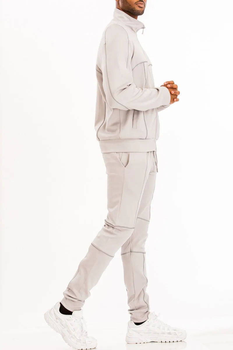 3M Reflective Piping Jacket and Pant Track Suit