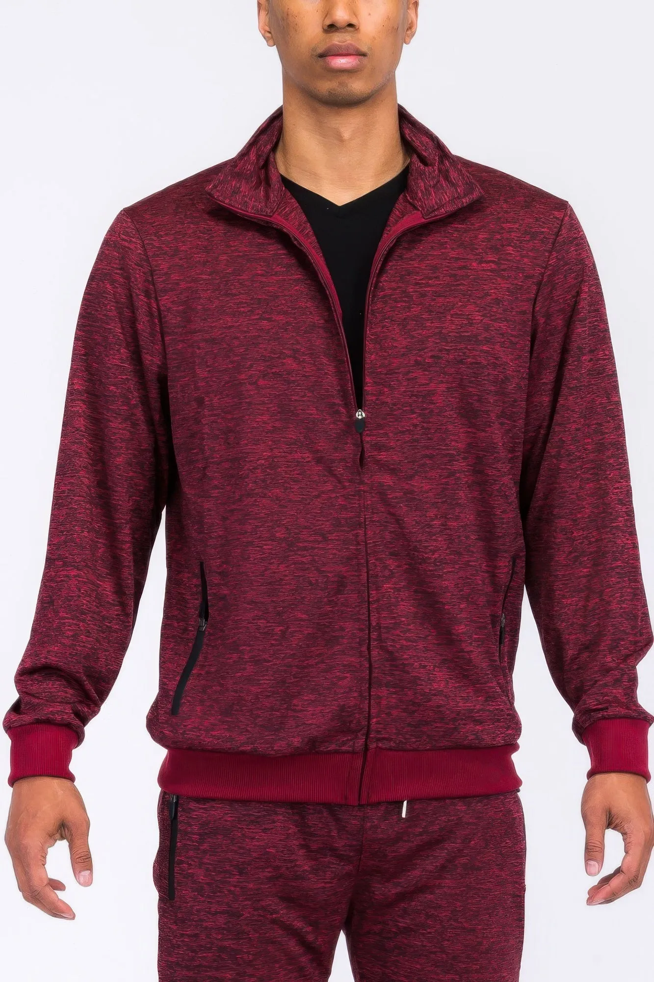 5 COLORS | Marbled Track Jacket