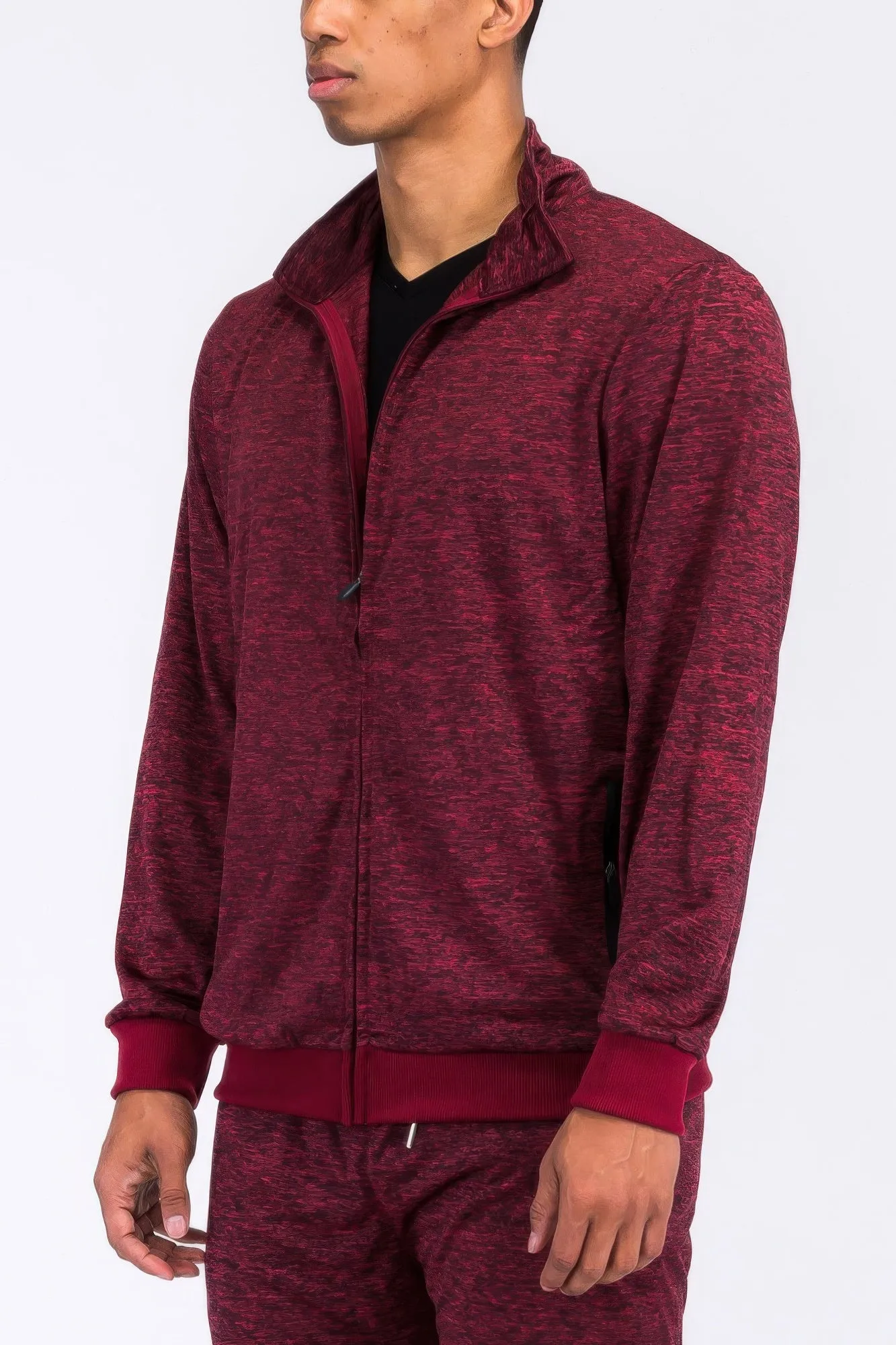 5 COLORS | Marbled Track Jacket