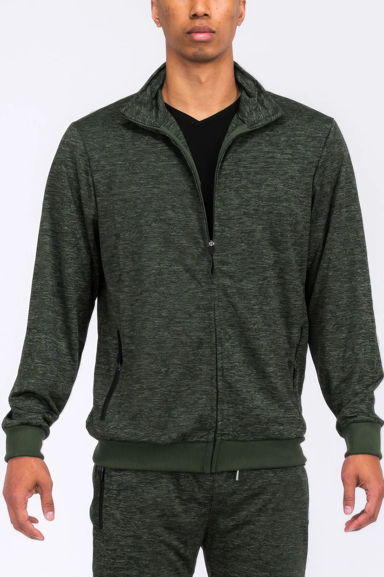 5 COLORS | Marbled Track Jacket