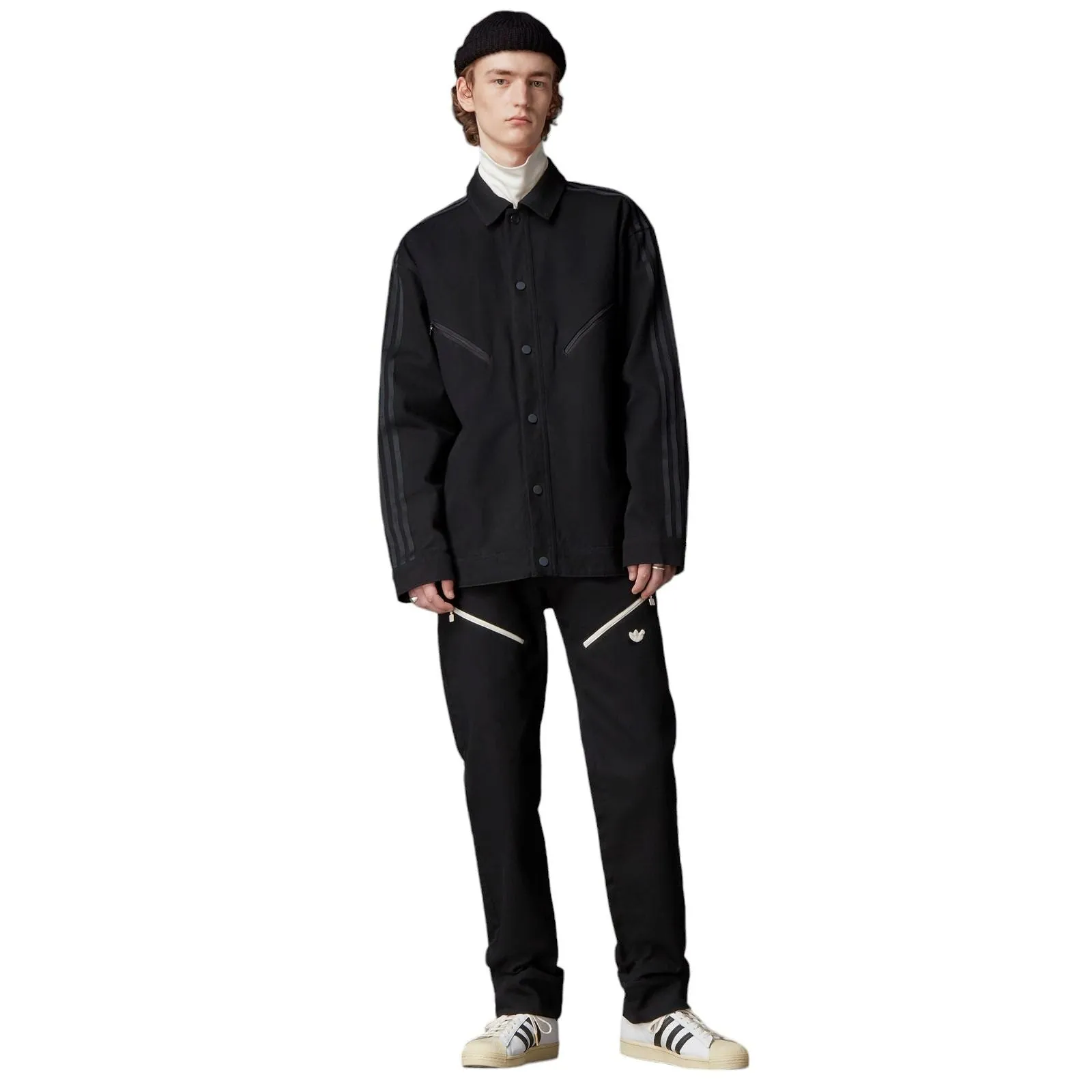 adidas Originals Blue Version Montreal Track Jacket - Black