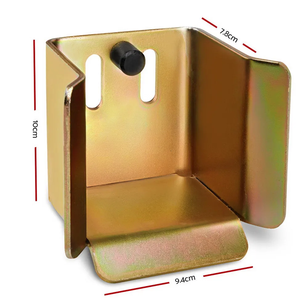 Adjustable Galvanized Sliding Gate Accessory Kit - LockMaster