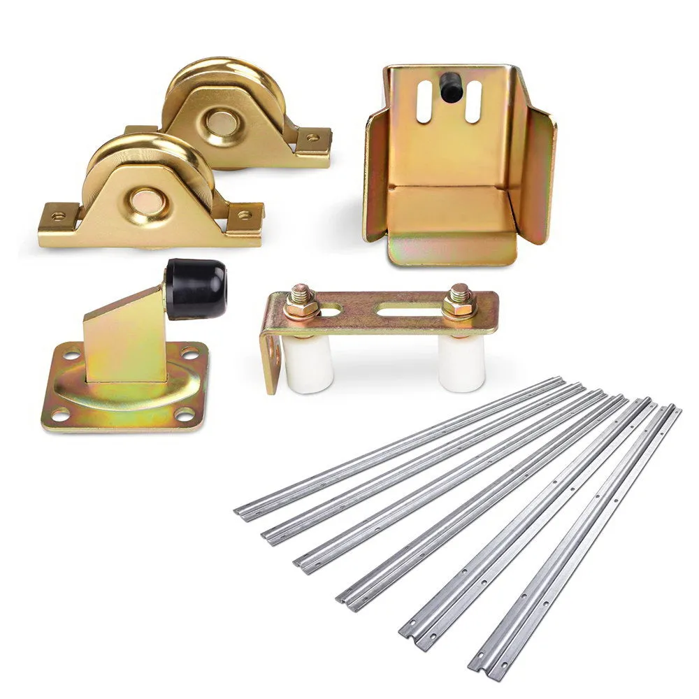 Adjustable Galvanized Sliding Gate Accessory Kit - LockMaster