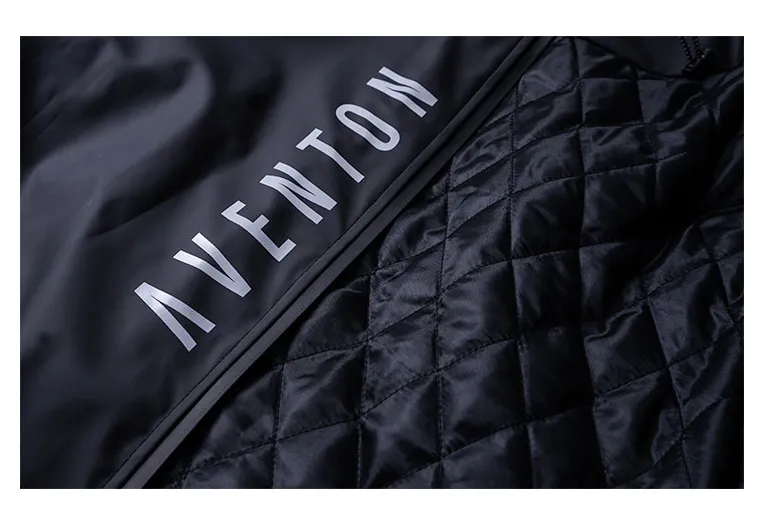 AVENTON X KILLWINNER CARPE DIEM MULTI FUNCTIONAL THICK HOODED SPORT JACKET IN BLACK