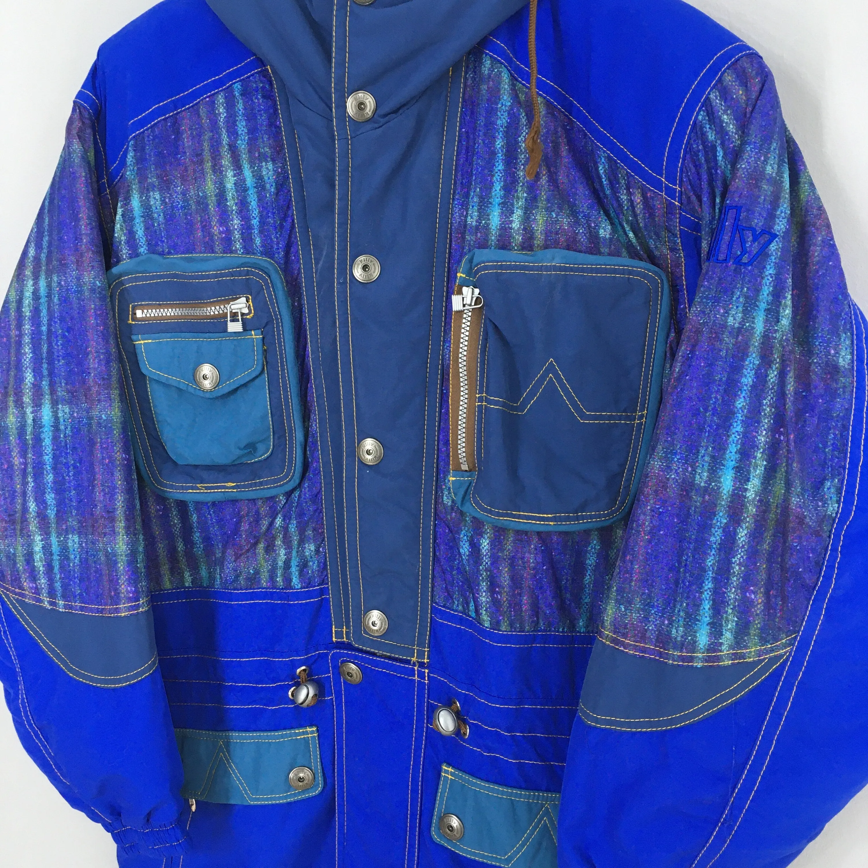 Bomber Winter Hoodie Ski Warmer Jacket Large