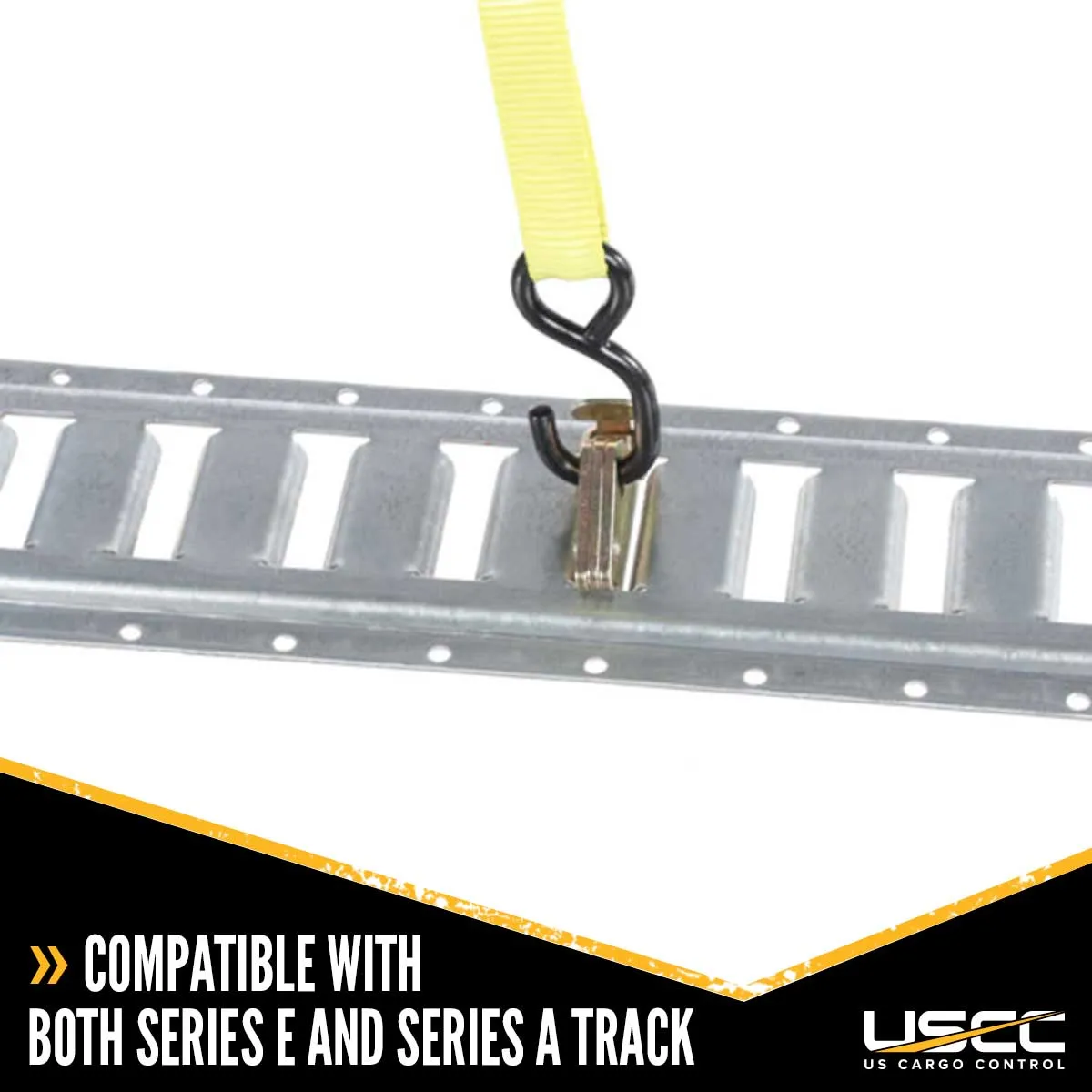 E Track Tie Down Heavy Duty without Round Ring | 6,000 lbs. BS