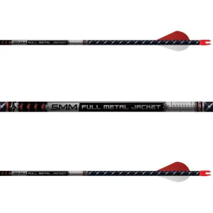 EASTON ARROW FMJ 5MM DIAMOND PLATE W/ 2" BLAZER VANES 400 (6)