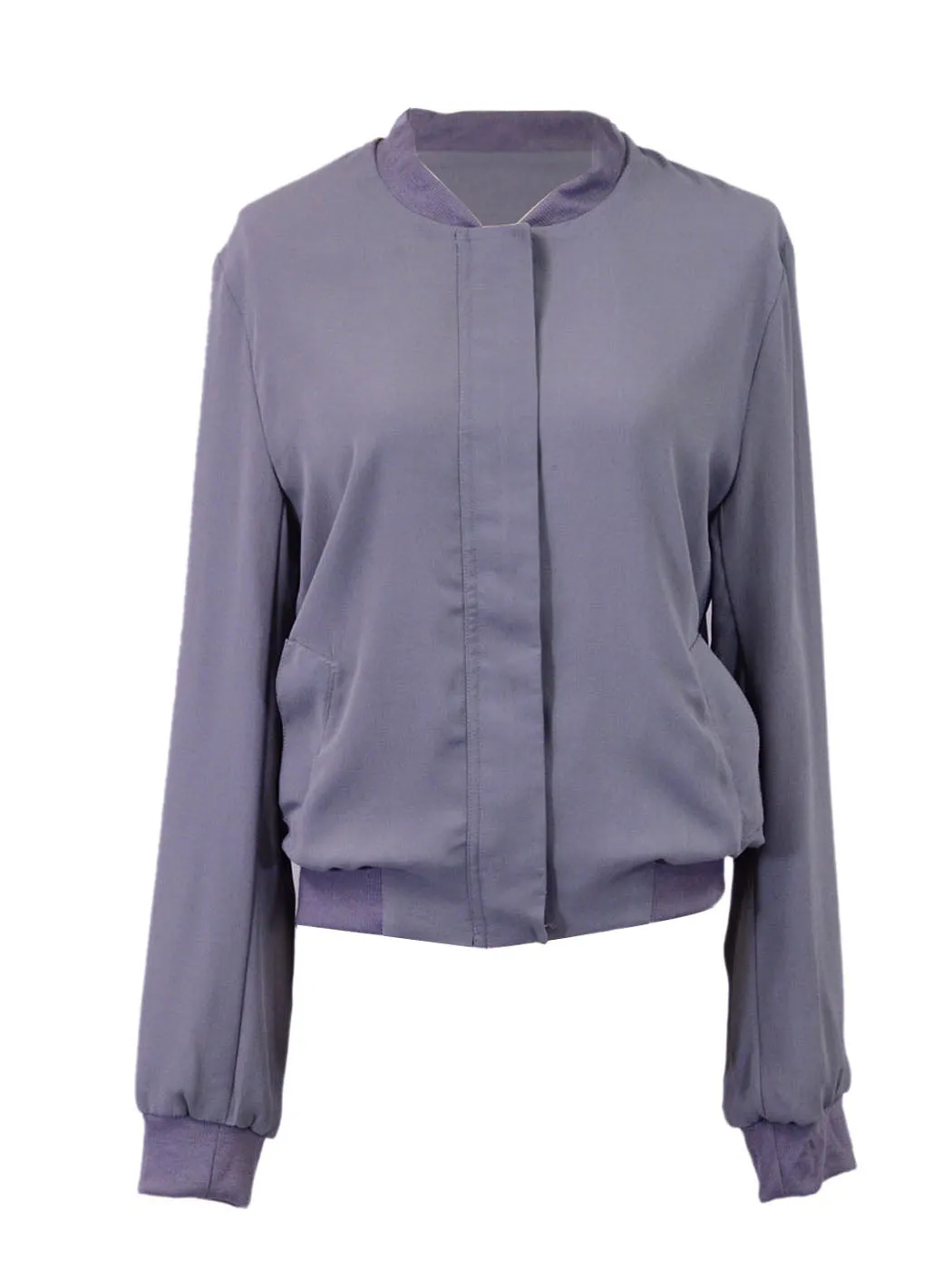 Everly Comfortable Long Sleeve Zipper Front Lightweight Sports Jacket