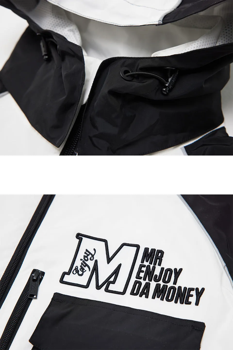 Functional Embroidery Track Jacket
