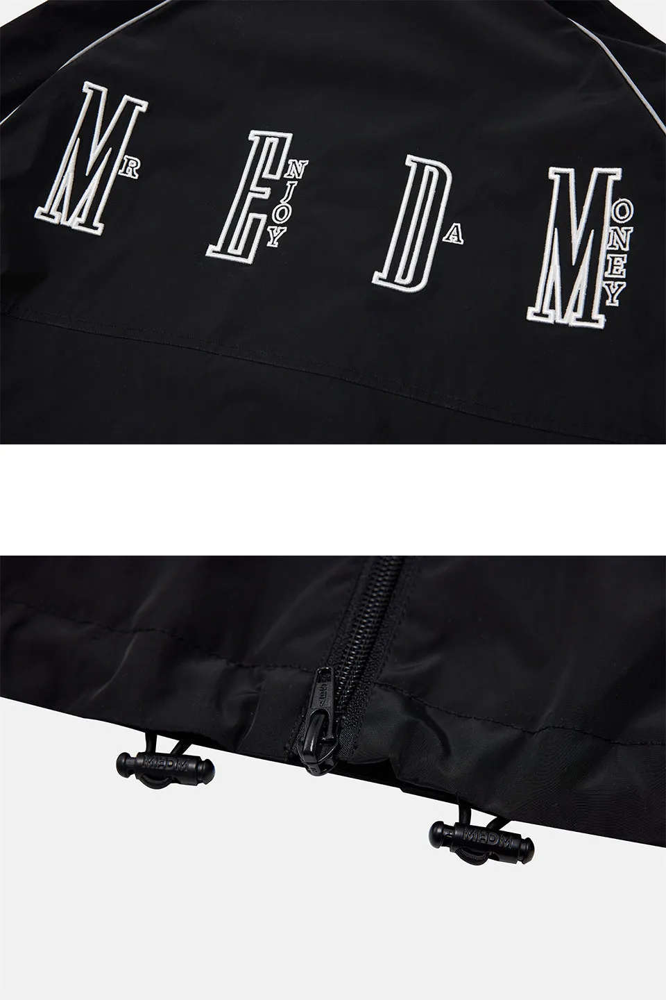 Functional Embroidery Track Jacket