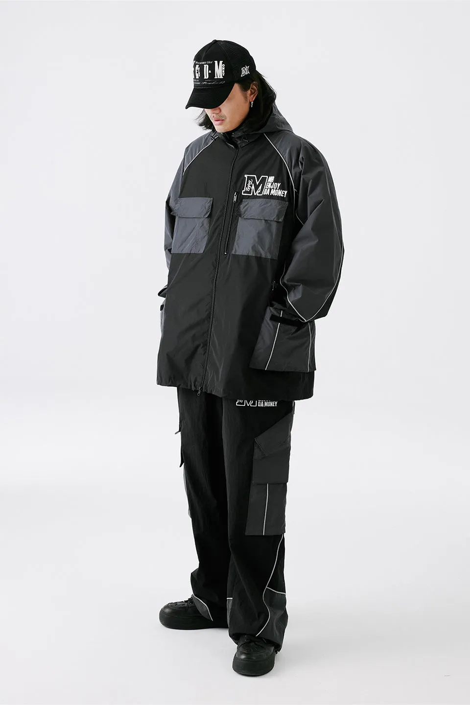 Functional Embroidery Track Jacket