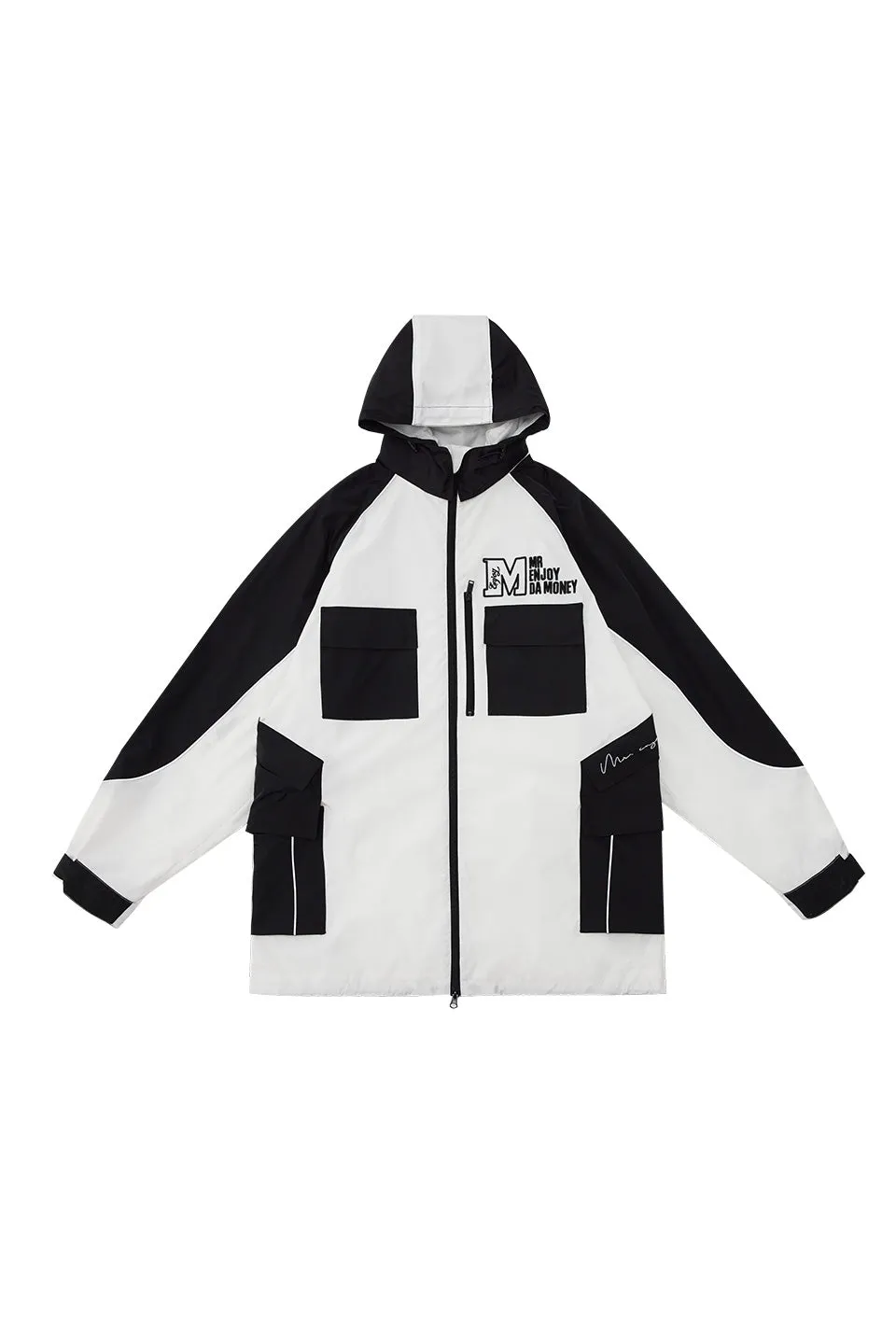 Functional Embroidery Track Jacket