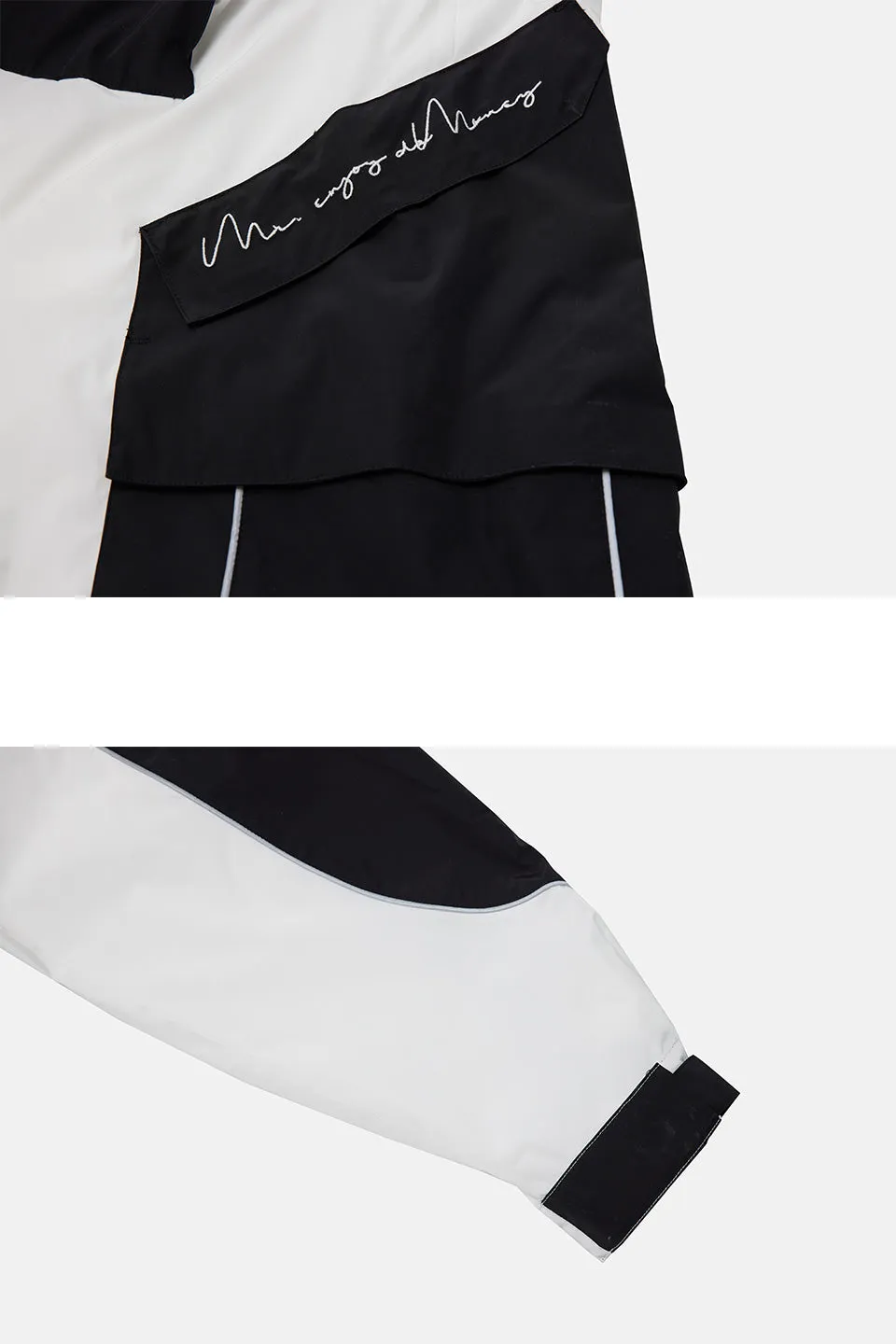Functional Embroidery Track Jacket