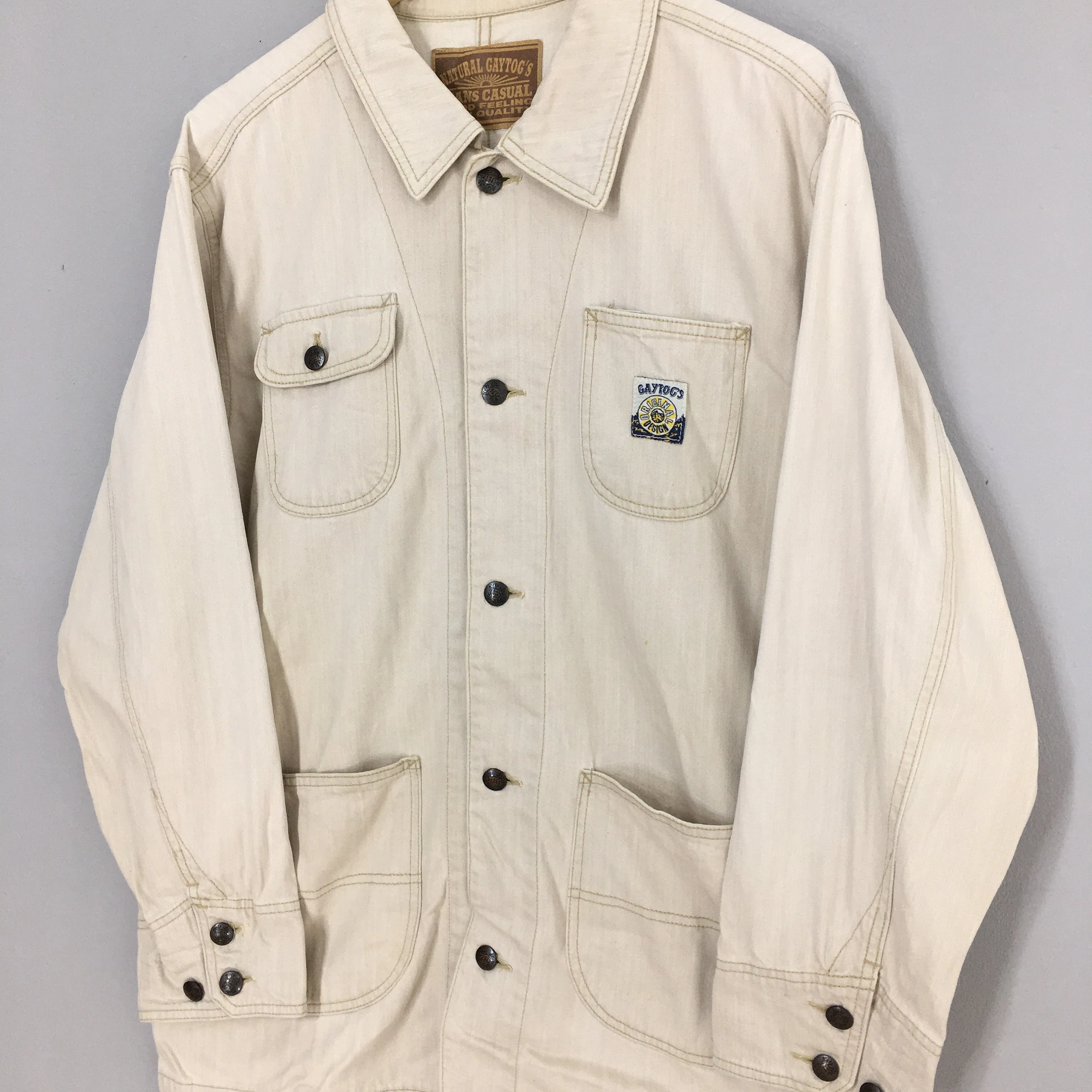 Gaytogs Workers Jeans Casual Jacket Large