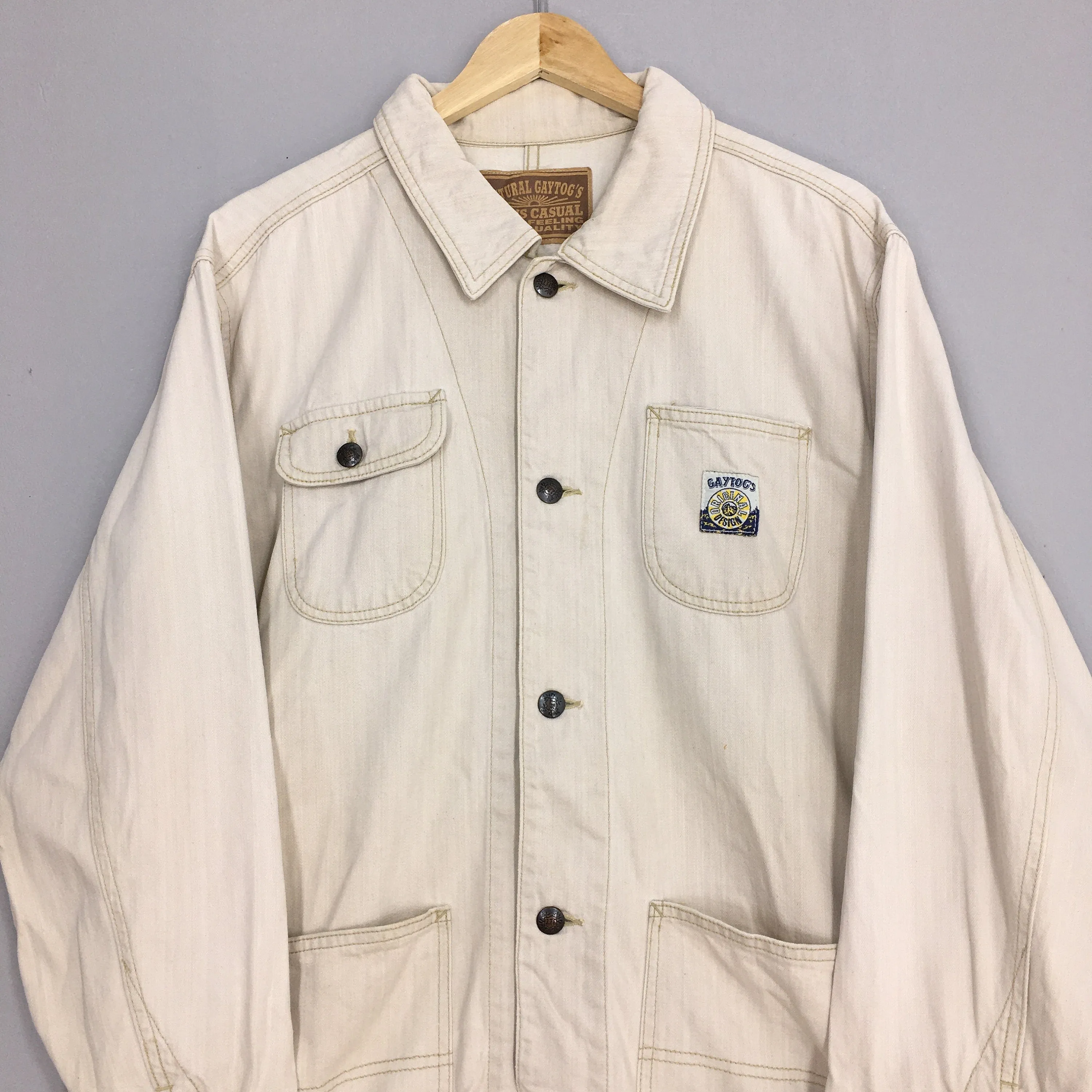 Gaytogs Workers Jeans Casual Jacket Large