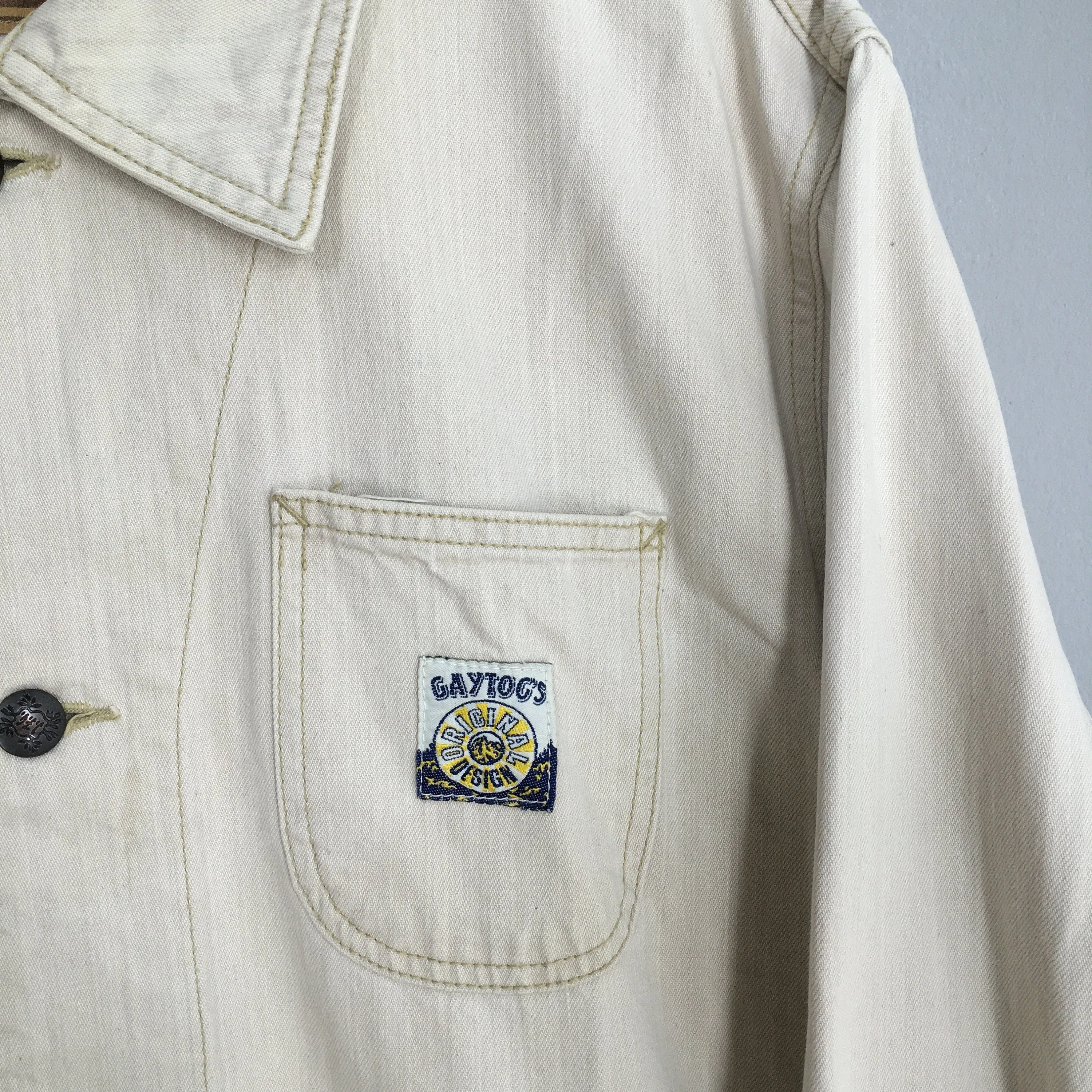 Gaytogs Workers Jeans Casual Jacket Large