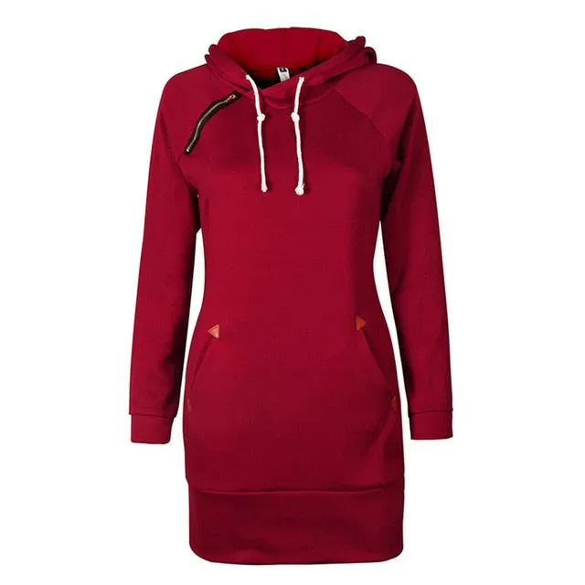 Hoodie Sweatshirt Dress