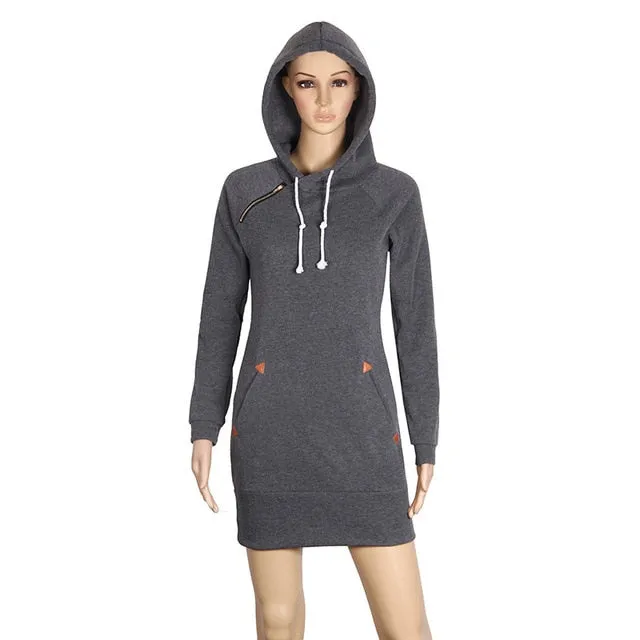 Hoodie Sweatshirt Dress