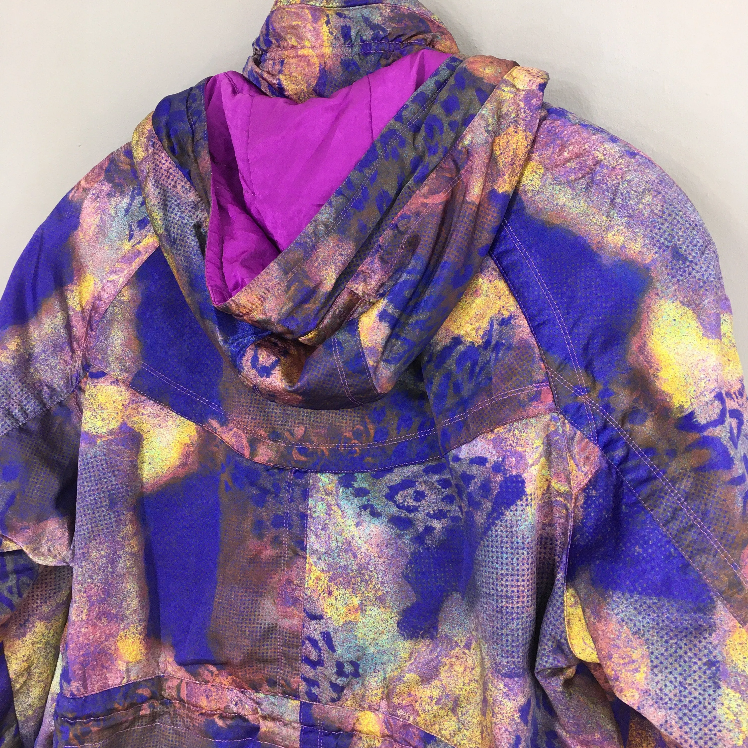 Lafont Italy Pop Art Retro Ski Jacket Hoodie Large