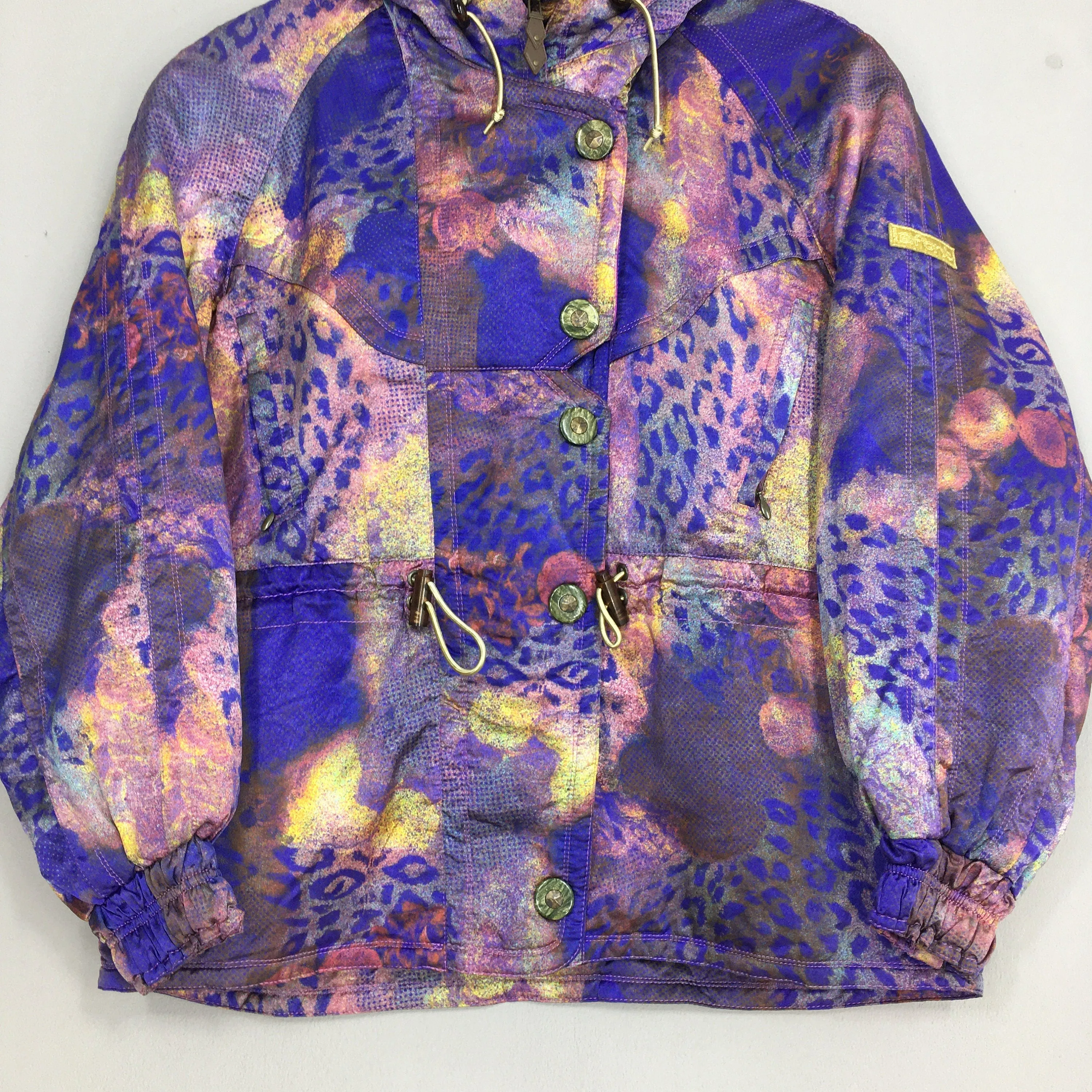 Lafont Italy Pop Art Retro Ski Jacket Hoodie Large