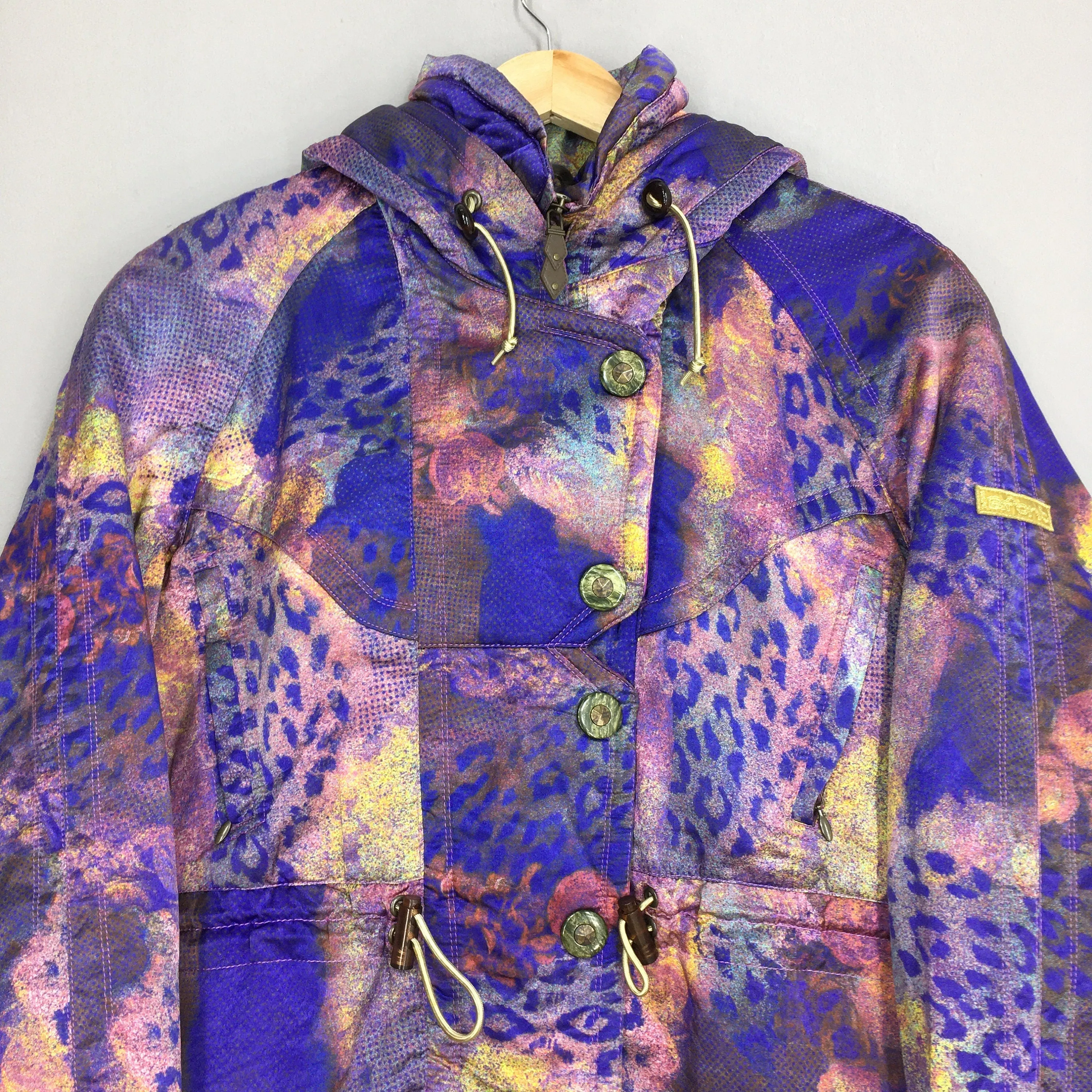 Lafont Italy Pop Art Retro Ski Jacket Hoodie Large