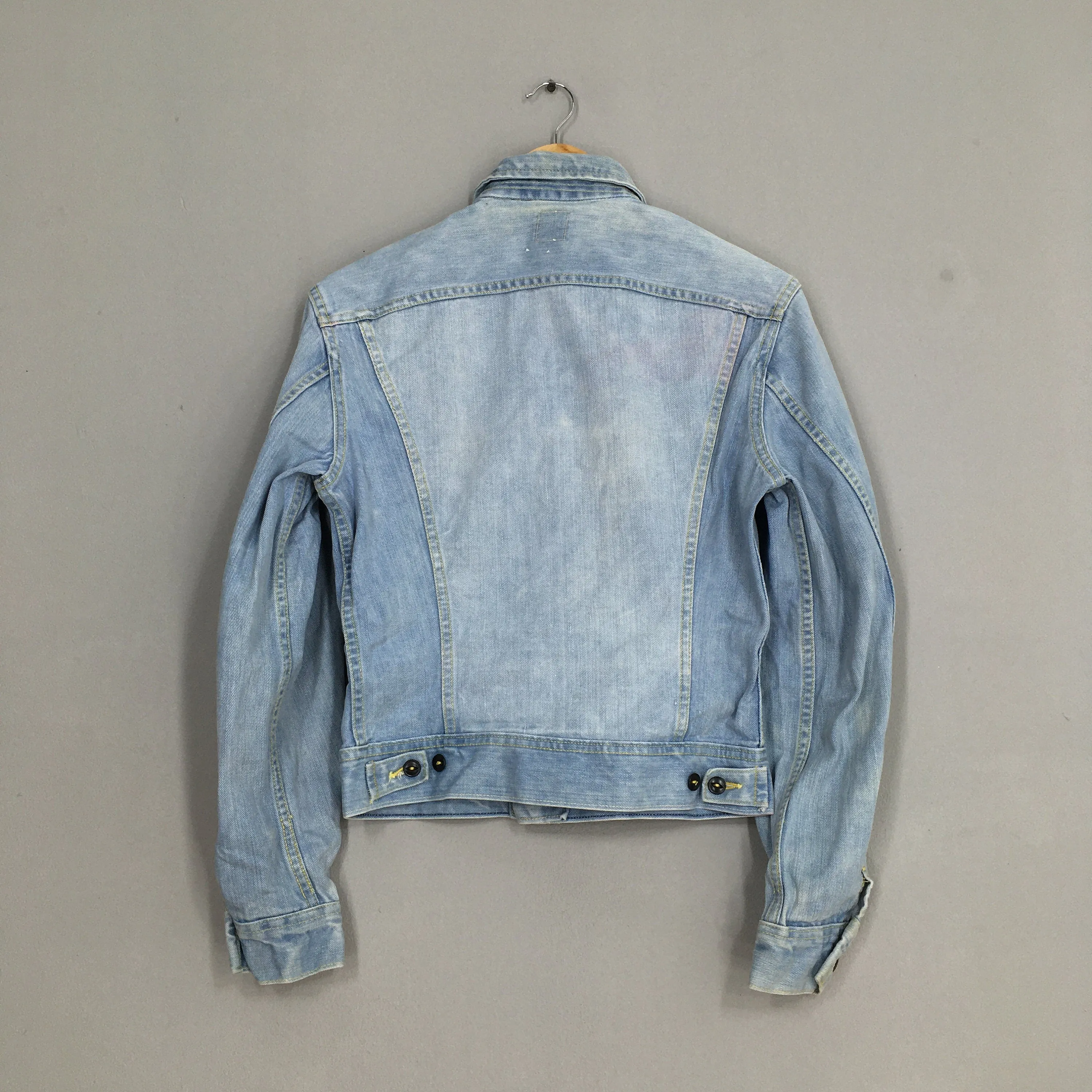 Lee Sanforized Denim Trucker Jacket Small