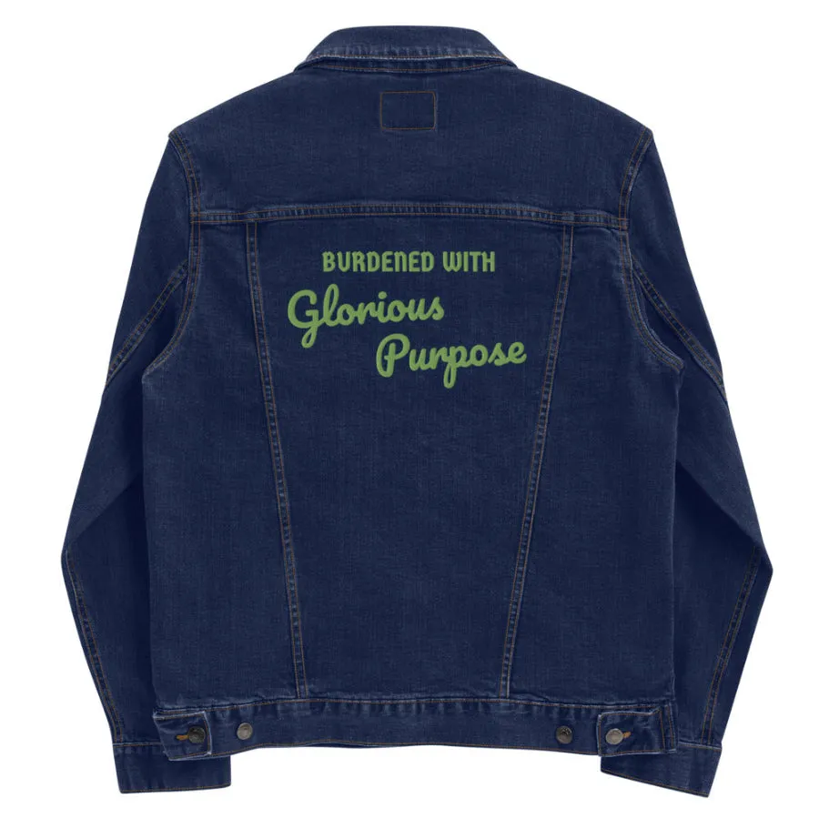 Loki Burdened with Glorious Purpose Denim Jacket