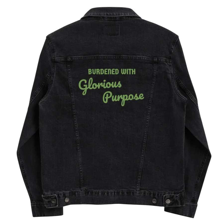 Loki Burdened with Glorious Purpose Denim Jacket