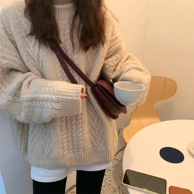 Loose And Lazy Retro Sweater