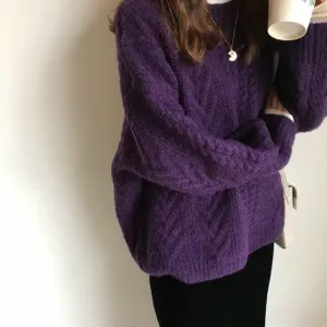 Loose And Lazy Retro Sweater