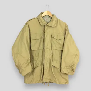 M-65 Army Tactical Cargo Tan Jacket Medium