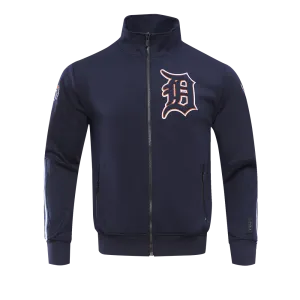 MLB DETEROIT TIGERS CLASSIC MEN'S TRACK JACKET (MIDNIGHT NAVY)