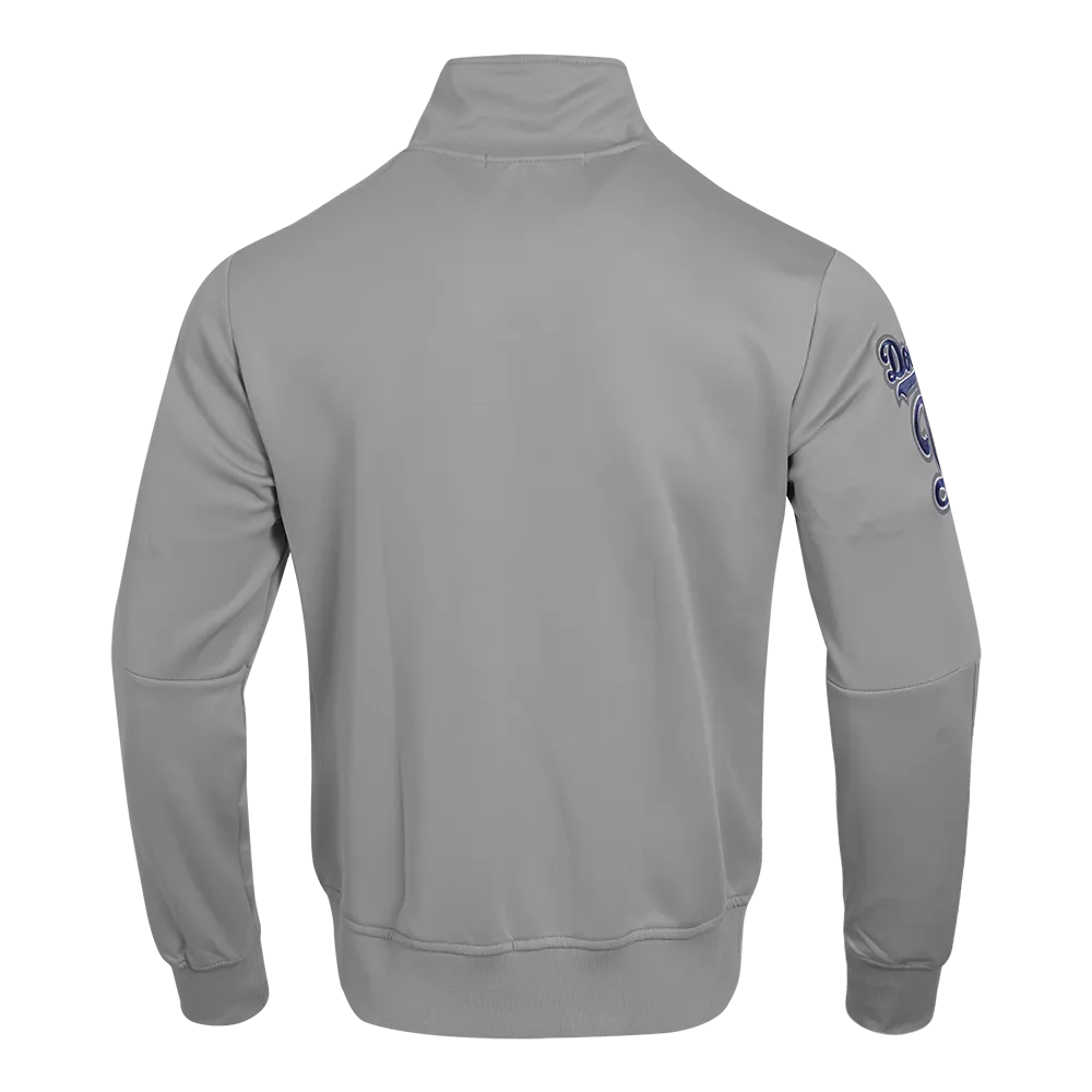 MLB LOS ANGELES DODGERS CLASSIC MEN'S TRACK JACKET (GRAY)