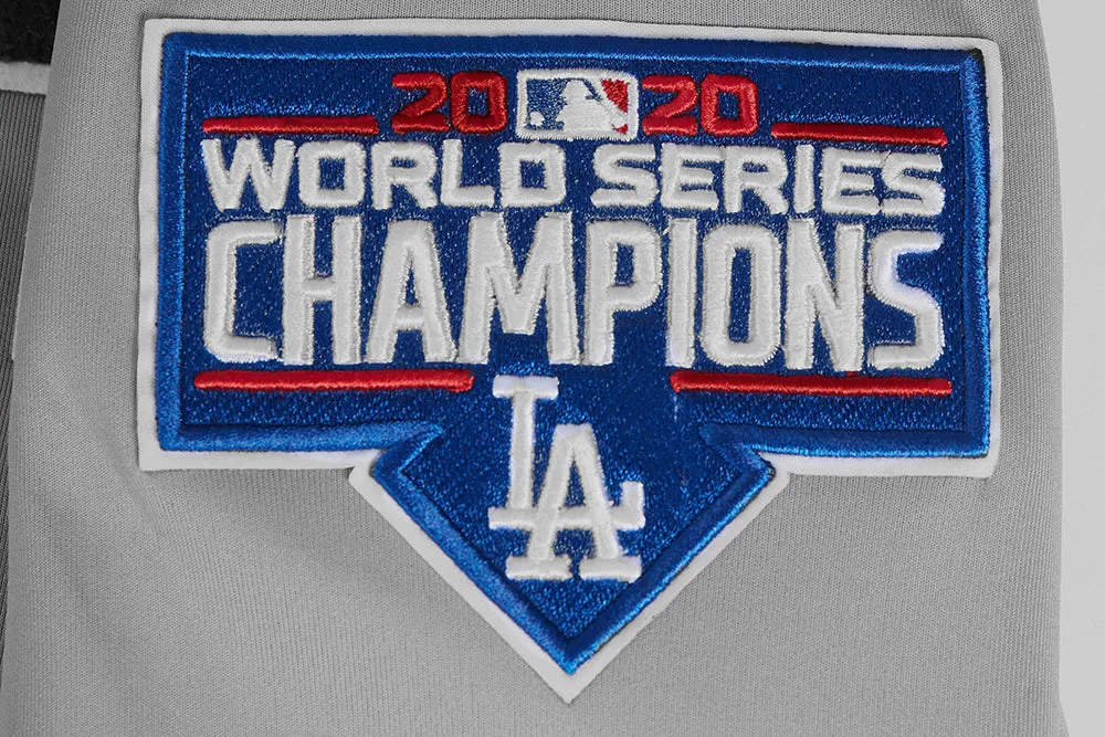 MLB LOS ANGELES DODGERS CLASSIC MEN'S TRACK JACKET (GRAY)