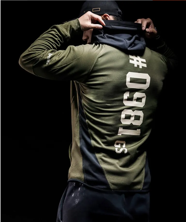 MONSTER GUARDIANS ZIP THROUGH HOODED TRACK JACKET