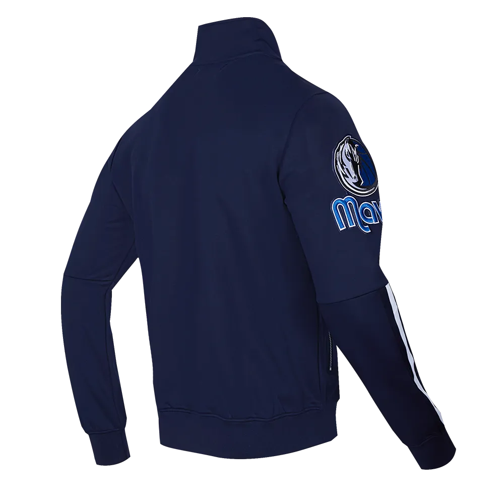 NBA DALLAS MAVERICKS CLASSIC MEN'S DK TRACK JACKET (MIDNIGHT NAVY)