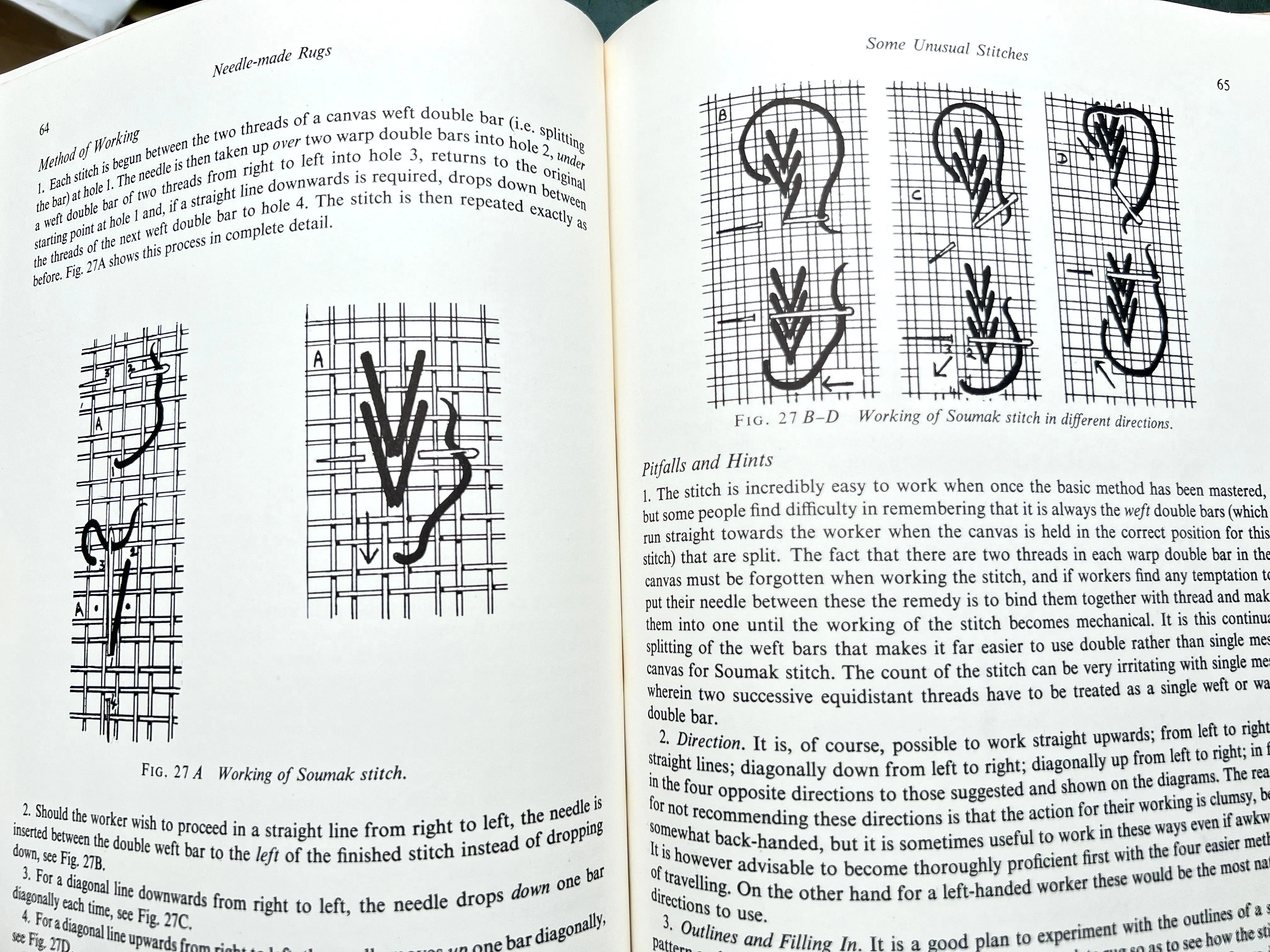 NEEDLE-MADE RUGS by Sibyl I. Mathews, 1960 – Embroidery / Rugmaking