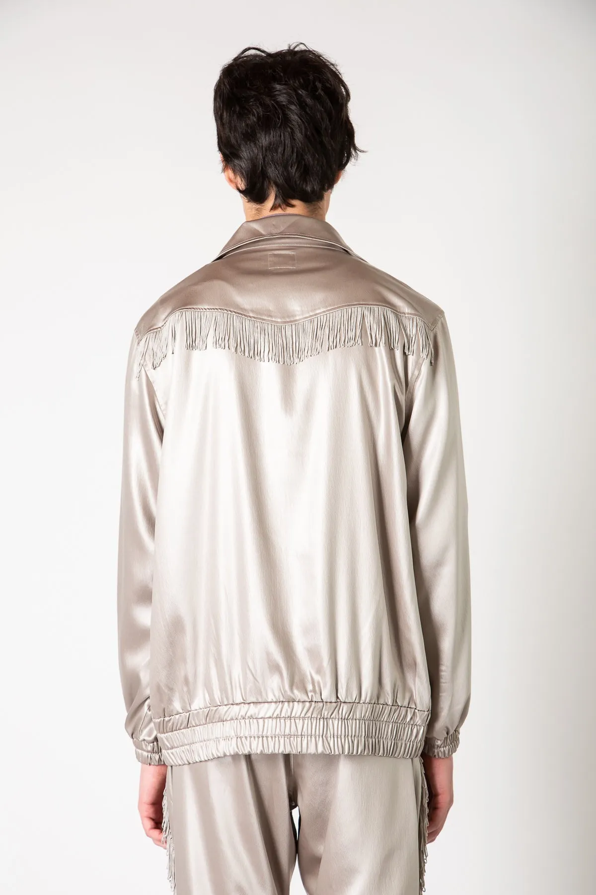 NEEDLES | SATEEN FRINGE TRACK JACKET