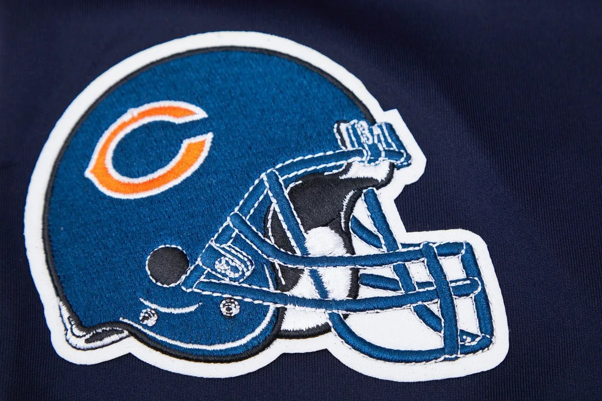 NFL CHICAGO BEARS CLASSIC MEN'S TRACK JACKET (MIDNIGHT NAVY)