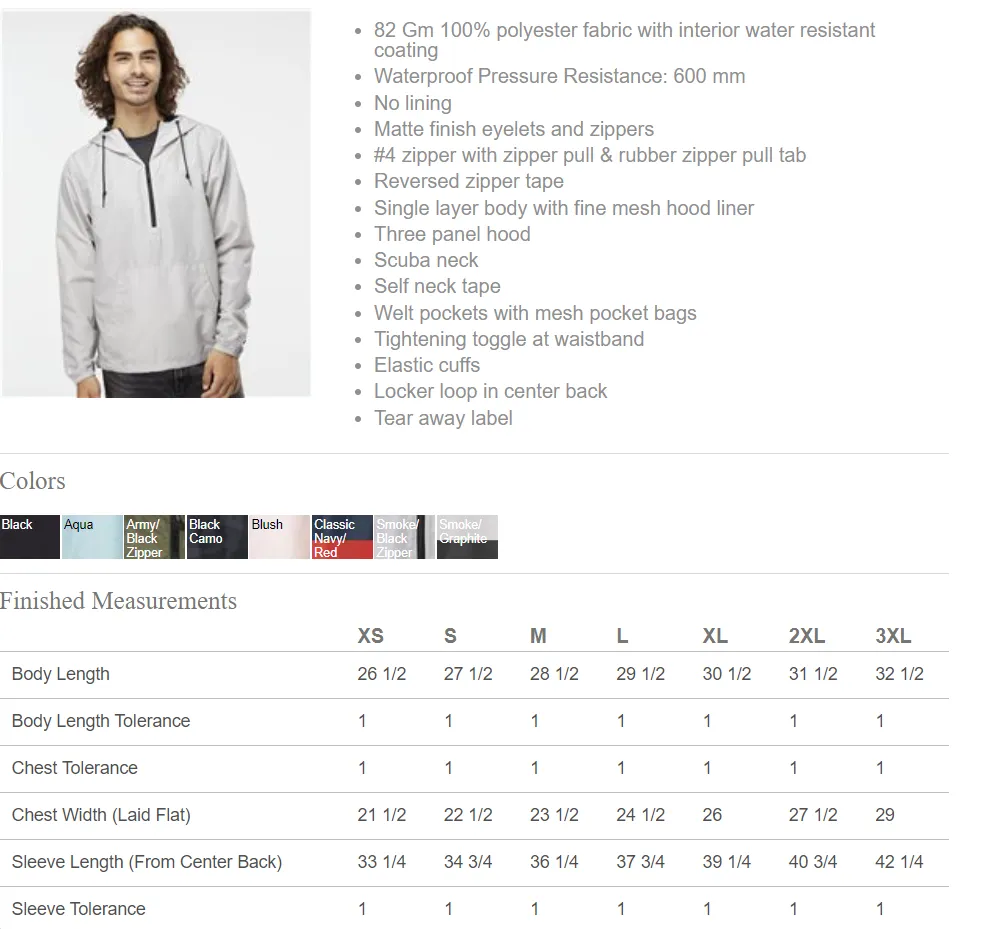 Phi Iota Alpha Windbreaker Jacket