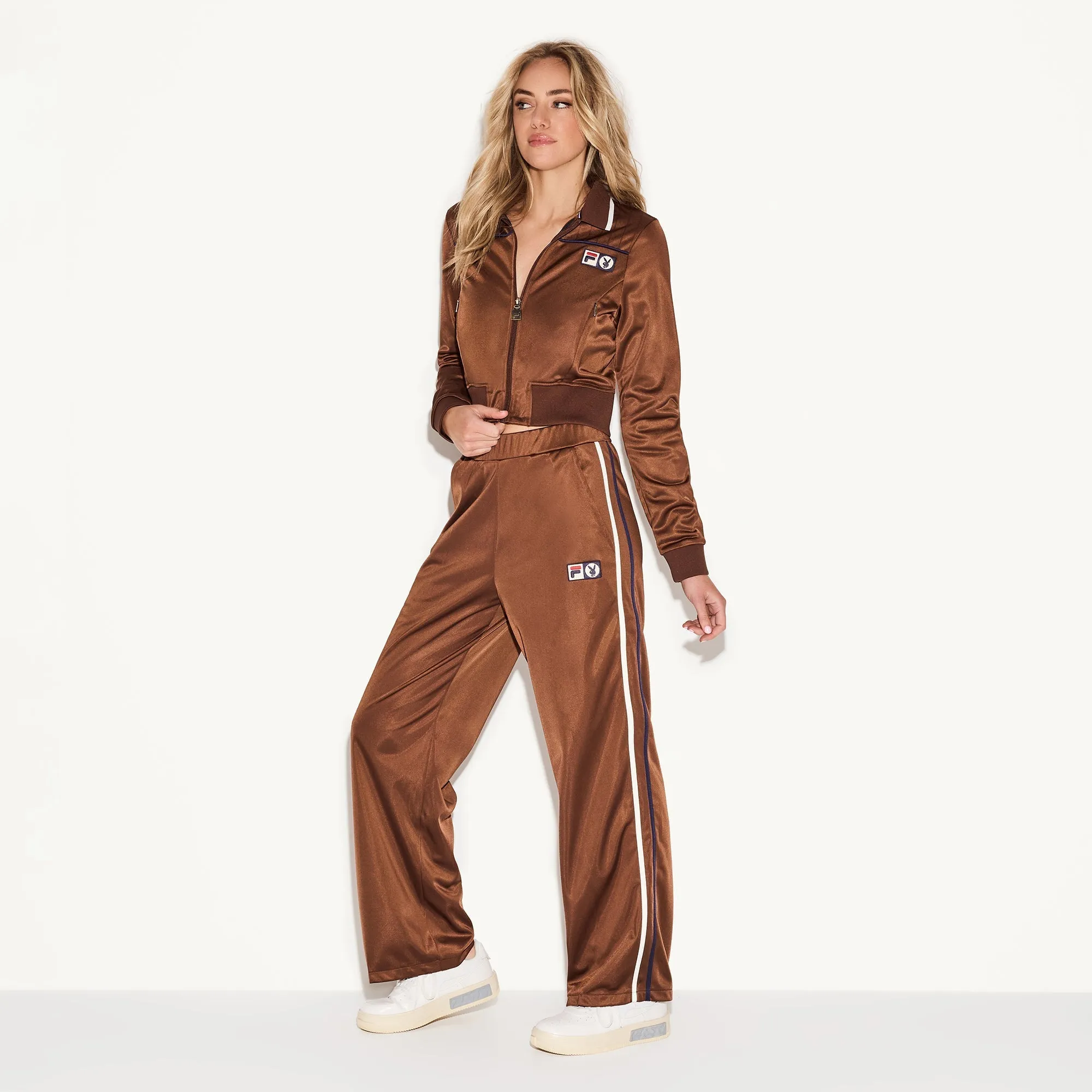 Playboy x FILA Jill Slim Zip-Up Jacket 