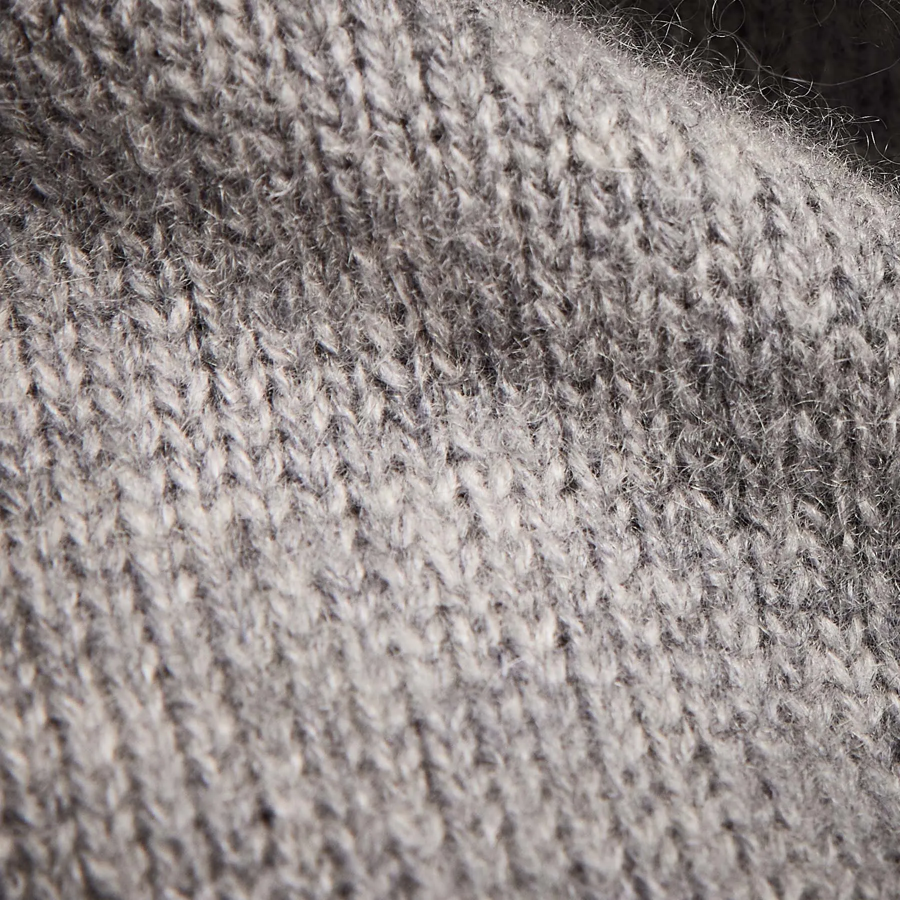 Recycled Cashmere Track Pant - Heather Grey