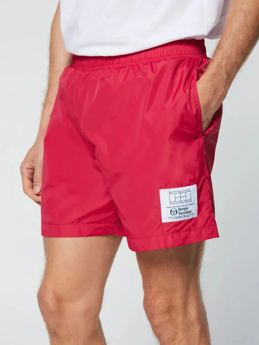 Sergio Tacchini TENDA SHIRT & ONDA SHORT (MARITIME BLUE/JAZZY)