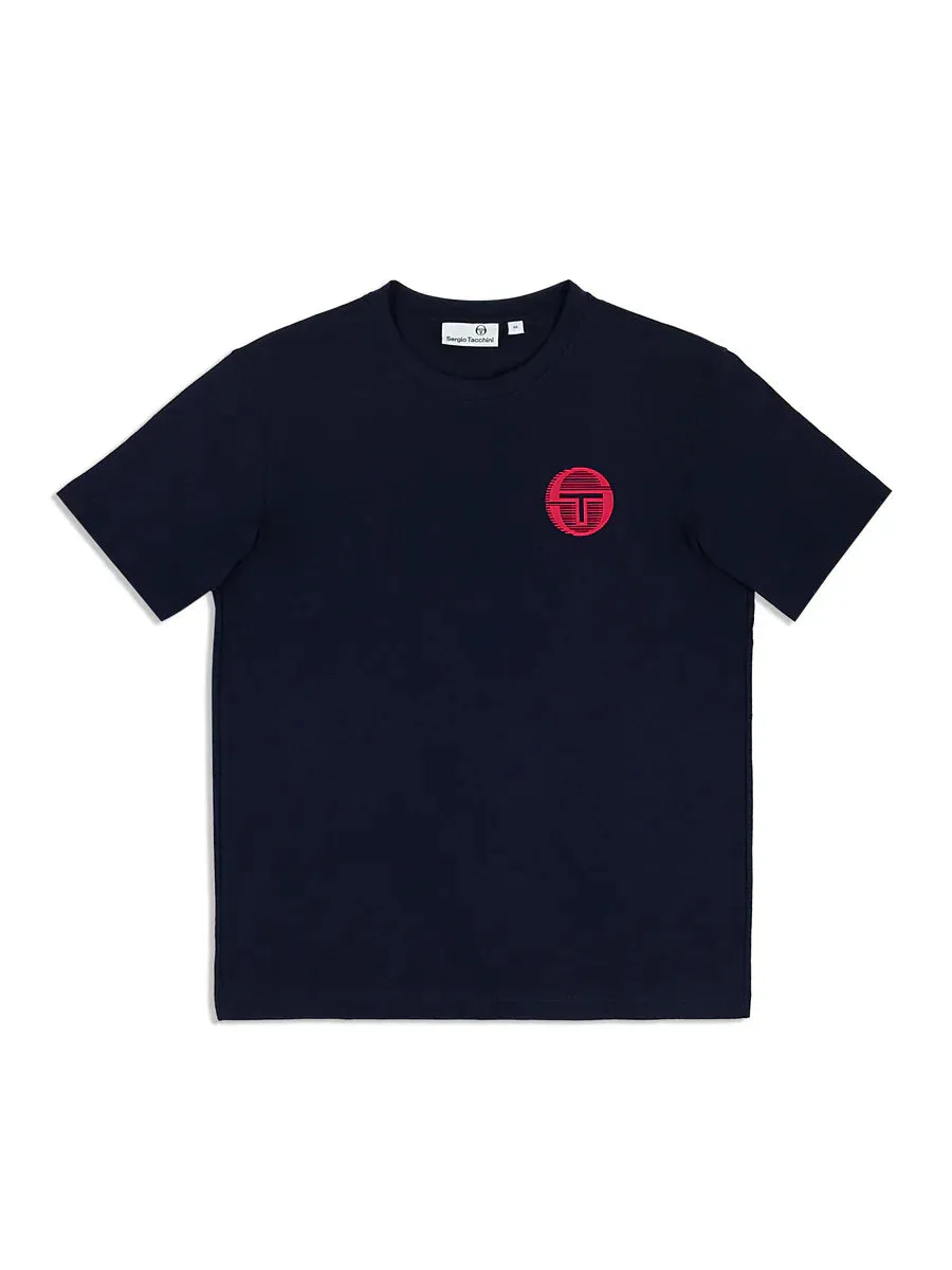 Sergio Tacchini TENDA SHIRT & ONDA SHORT (MARITIME BLUE/JAZZY)