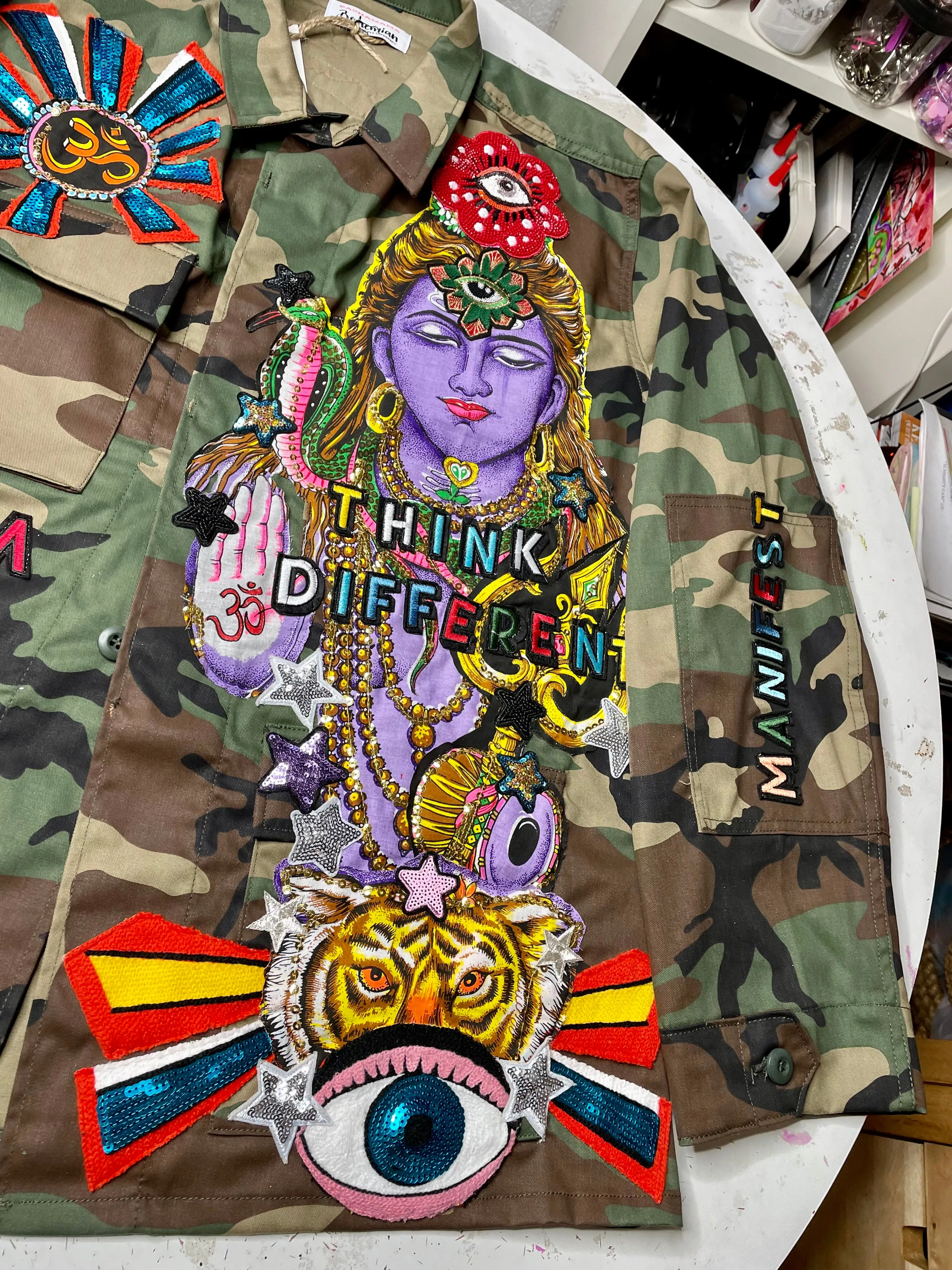 Shiva Tiger Strong Camo Jacket