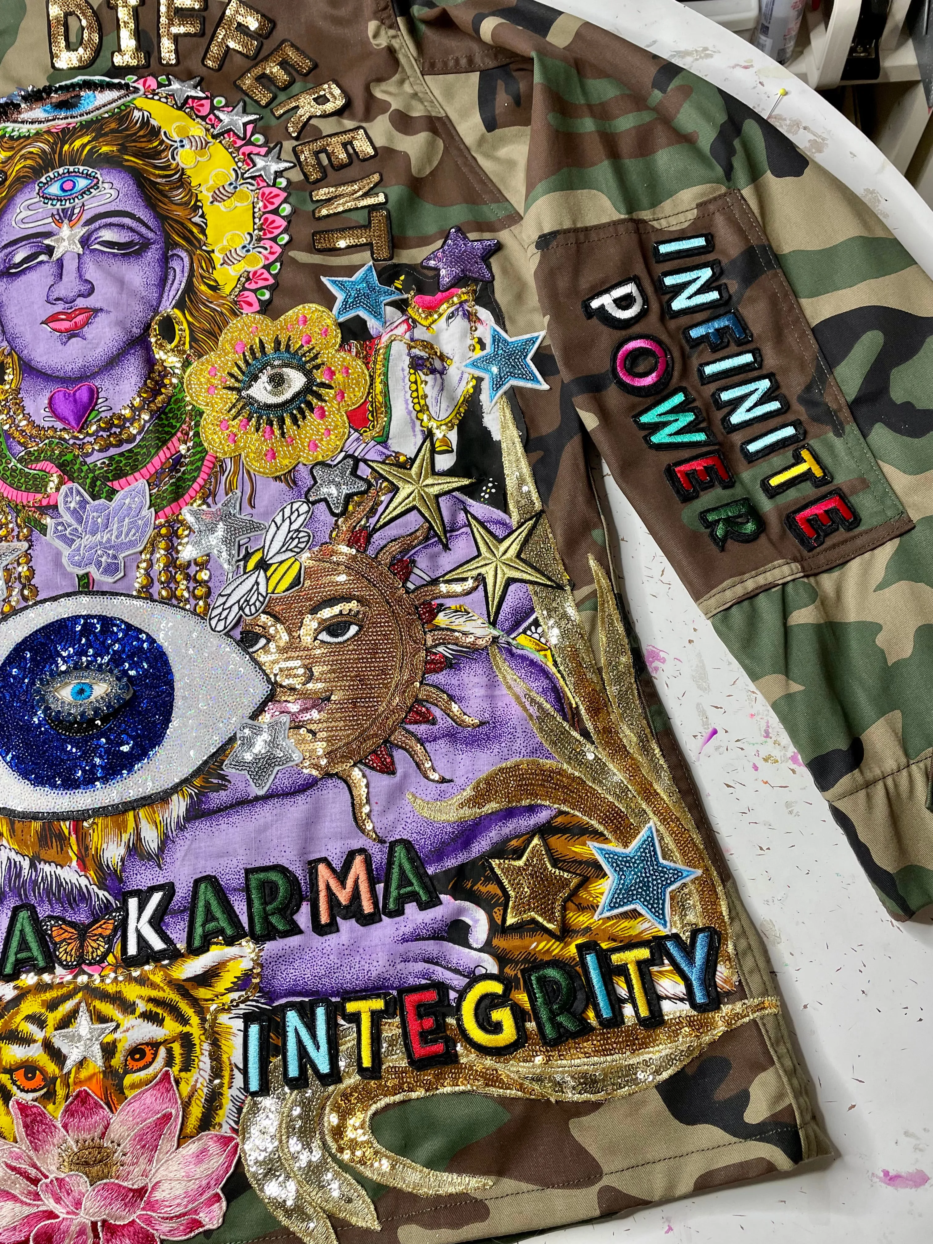 Shiva Tiger Strong Camo Jacket