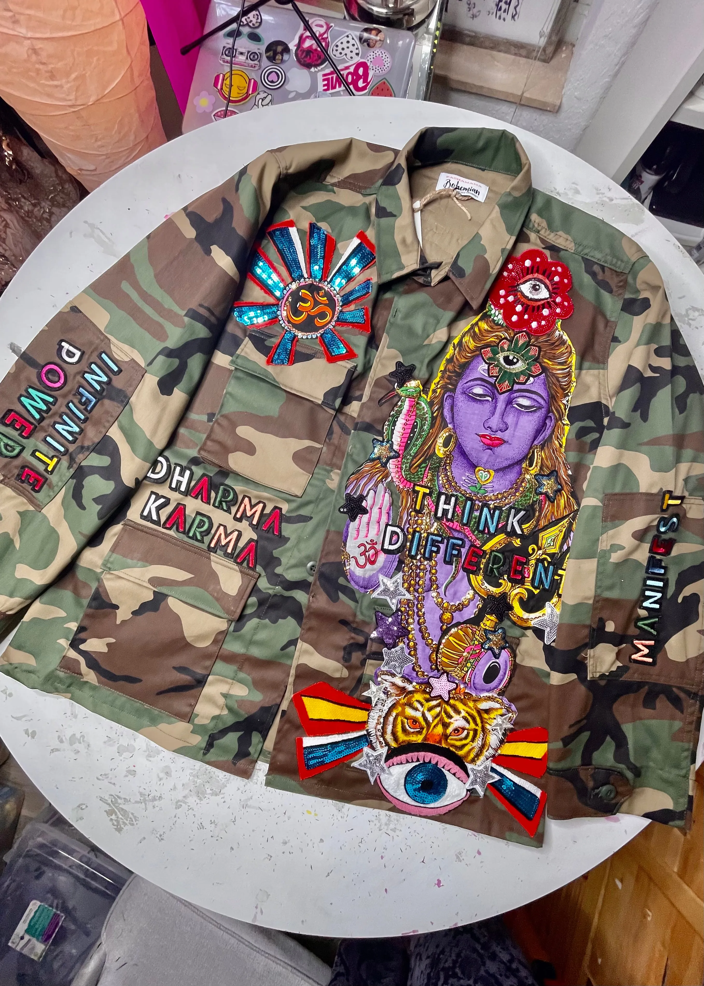 Shiva Tiger Strong Camo Jacket