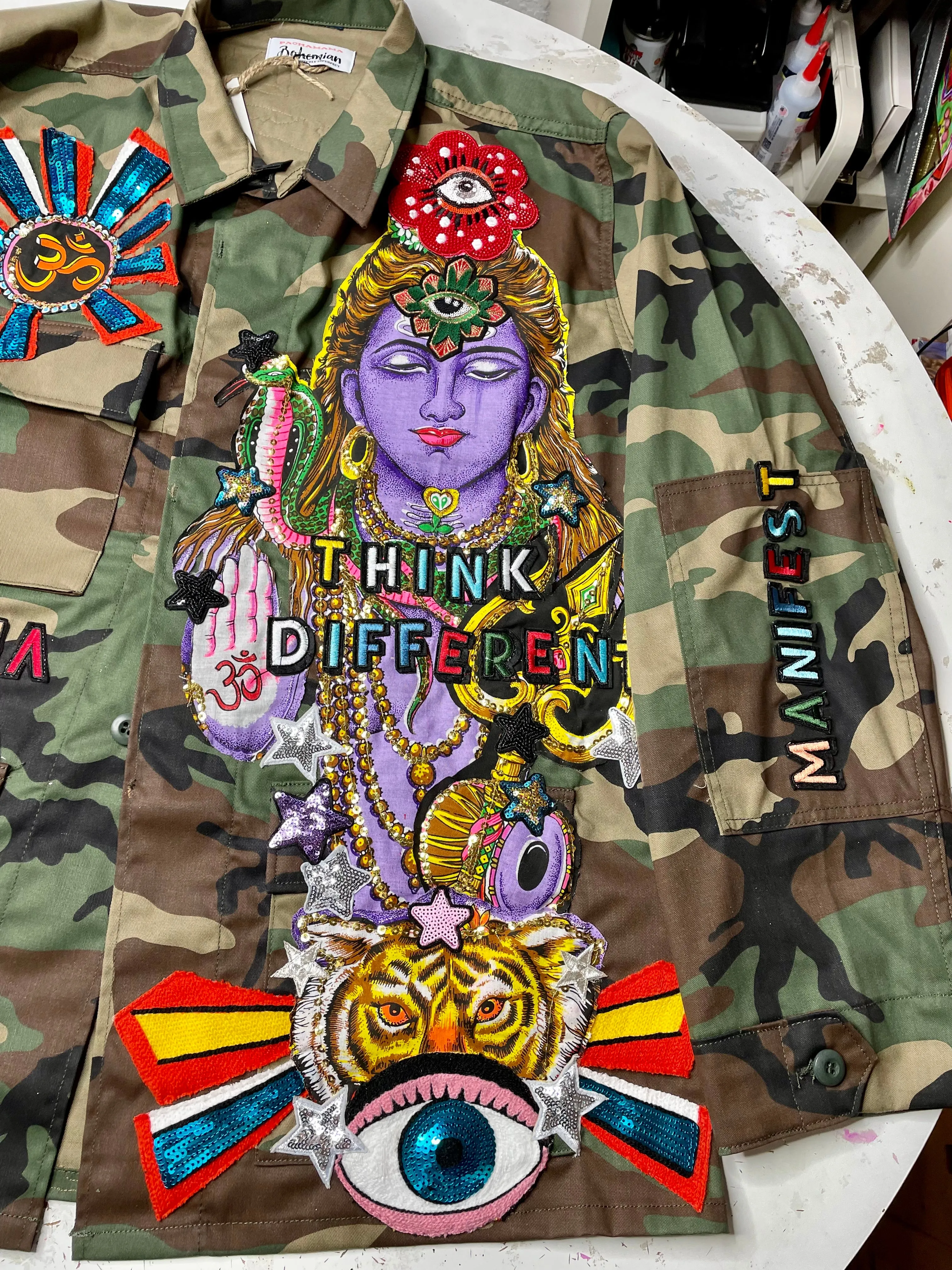 Shiva Tiger Strong Camo Jacket